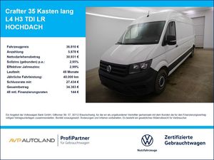Volkswagen Crafter 35 Kasten lang L4 H3 TDI LR HOCHDACH