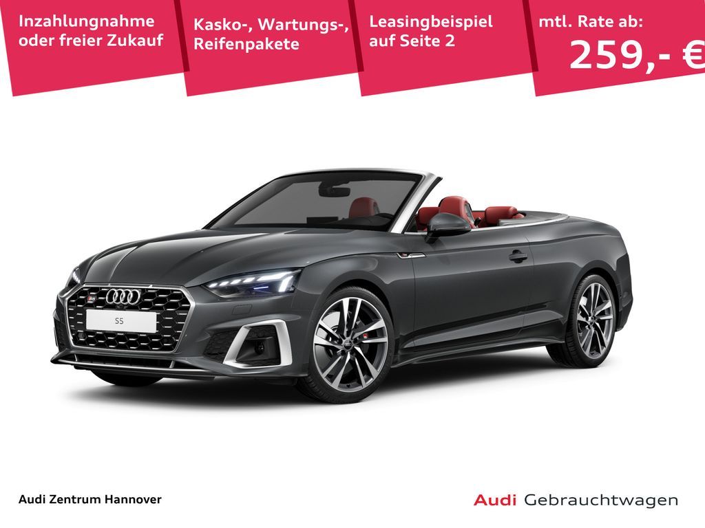 Audi S5 Cabriolet 3.0 TFSI quattro virtual Leasing