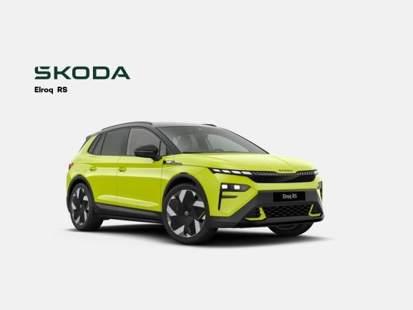 Skoda Elroq iV RS +Matrix+AHK+Wärmep.+360°+DCC+CANTON+ Leasing