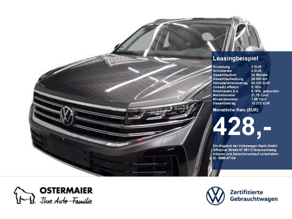 Volkswagen Touareg ELEGANCE 3.0TSI 340PS NP.106T AHK.PANO.H Leasing