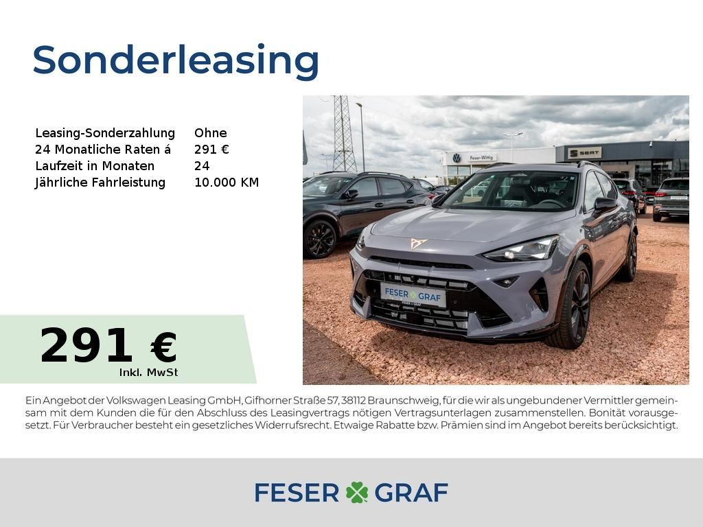 Cupra Formentor 2.0 TSI 4Drive VZ Black Edition HD/RFK Leasing