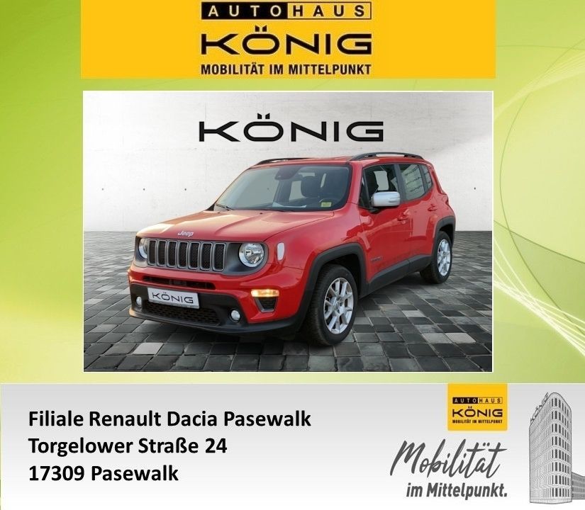 Jeep Renegade Limited Automatik*Carplay*Klimaauto* Leasing