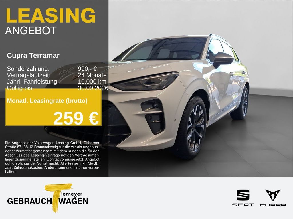 Cupra Terramar 1.5 eTSI SIDE-ASSIST HuD eSITZE 360° Leasing