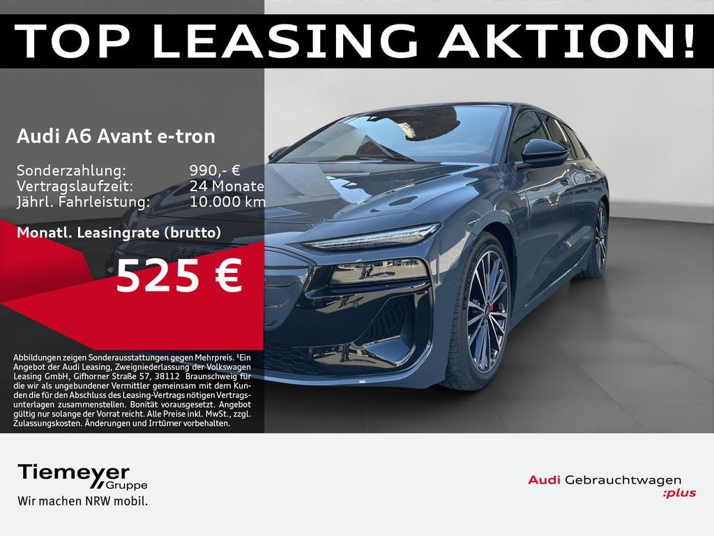 Audi A6 Avant e-tron PERFORMANCE S LINE BuO PANO 360° Leasing