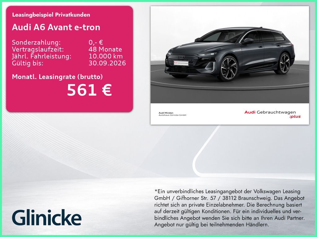 Audi A6 Avant e-tron S line AHK LED LM 21