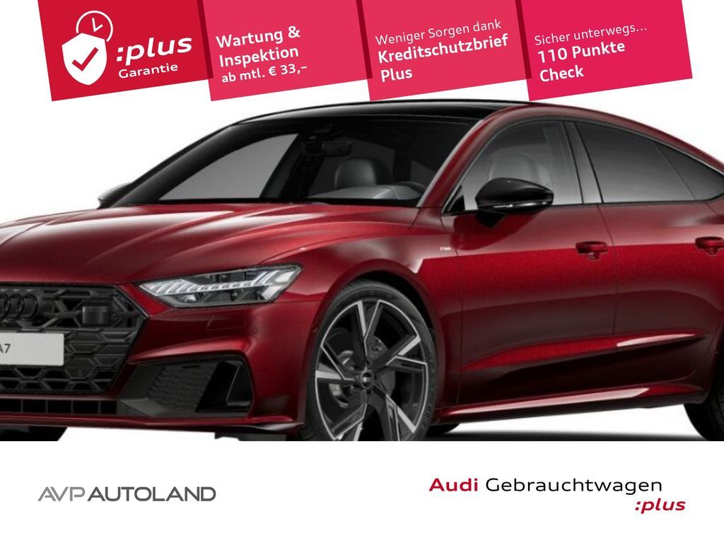 Audi A7 Sportback 45 TDI quattro S tron S line PANO Leasing