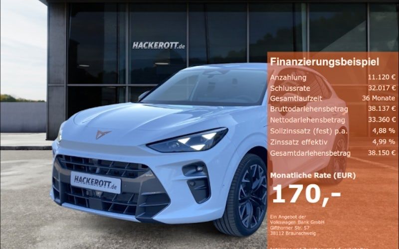 Cupra Terramar 1.5 E-HYBRID 200kW VZ DSG 5dr Kauf