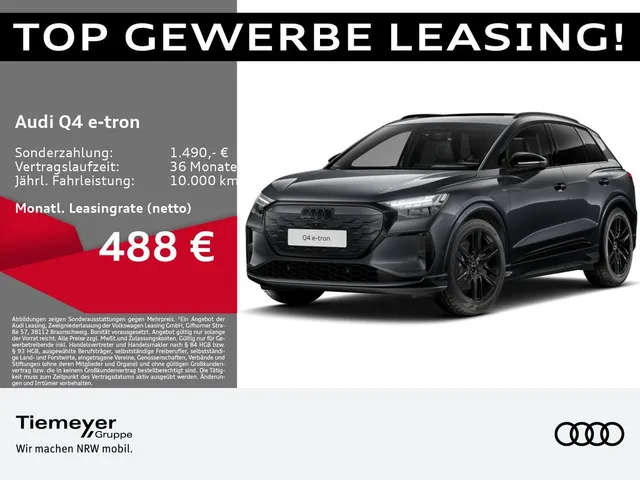 Audi Q4 e-tron 2x S LINE MATRIX NAVI+ SONOS PANO