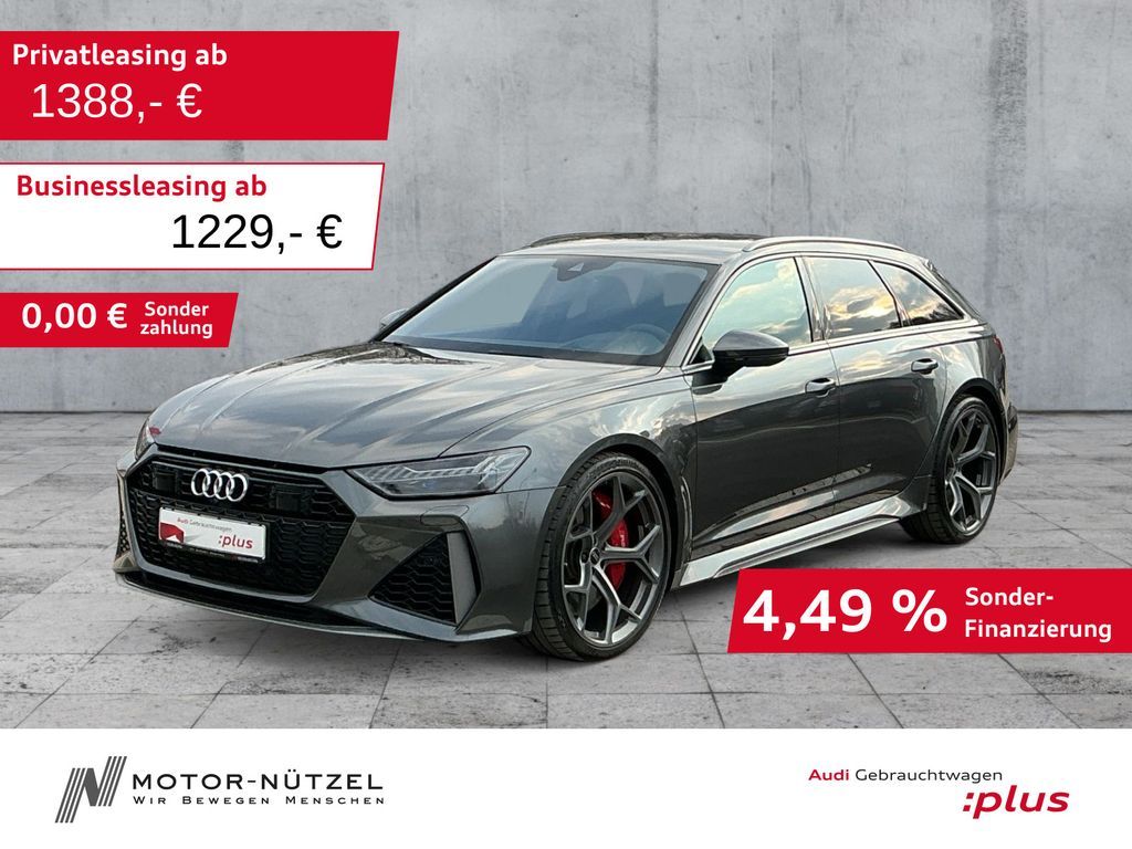 Audi RS6 Avant performance MATRIX+TV+DVD+HuD+B&O+360° Leasing