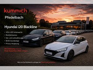 Hyundai i20 𝐁𝐥𝐚𝐜𝐤𝐥𝐢𝐧𝐞 SOFORT VERFÜGBAR❗Voll-LED💡BOSE🔊RÜCKFAHRKAMERA
