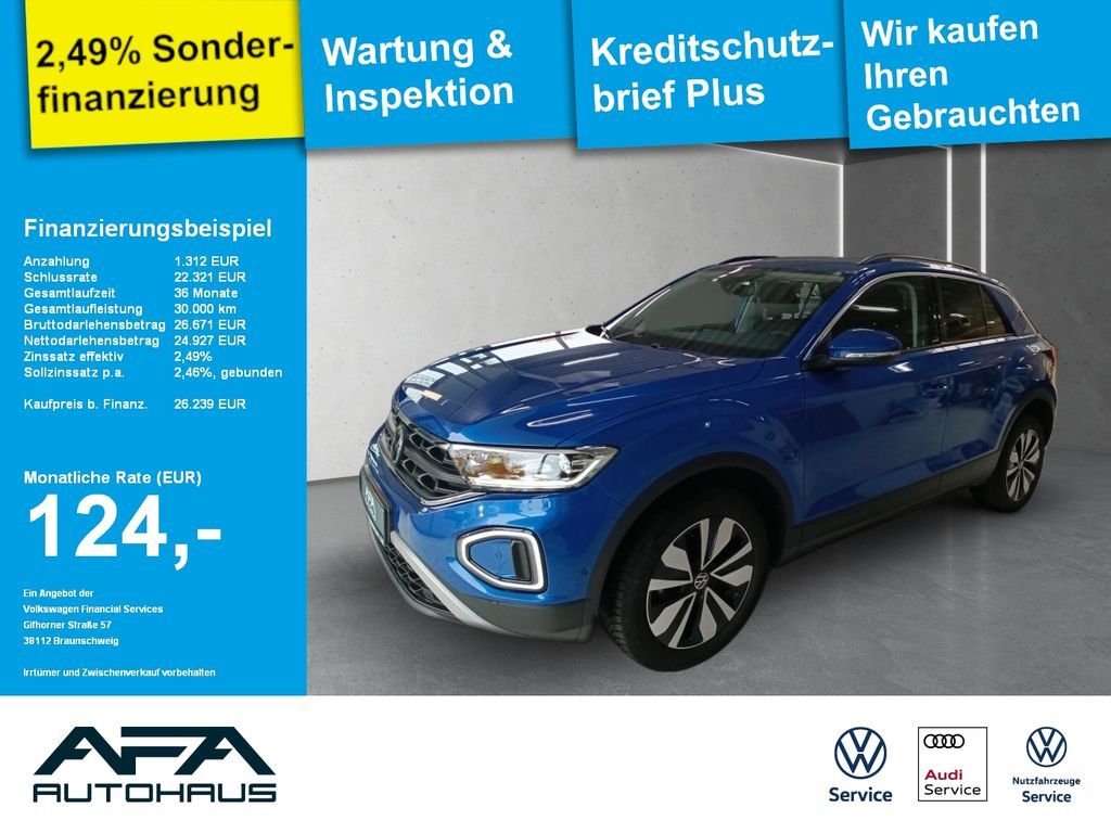 Volkswagen T-Roc 1.5 TSI MOVE DSG StdHz*Navi*ACC*SHZ*LED+ Leasing