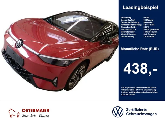 Volkswagen ID.7 Tourer GTX 340PS NP.82T ACC.5J-G.WÄRMEPUMPE