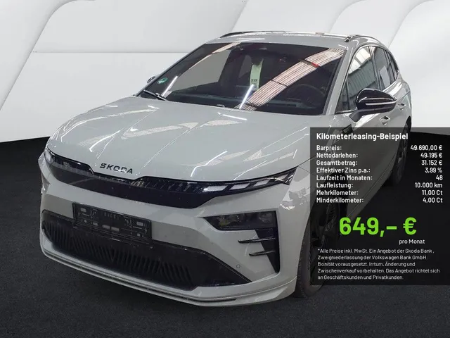 Skoda Enyaq RS KAMERA ACC HUD NAVI MATRIX-LED AHK 360°