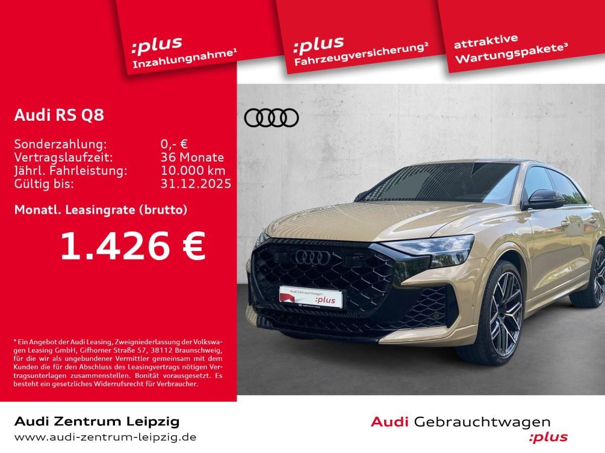 Audi RS Q8 4.0 TFSI qu. *HD-Matrix*Pano*AHK*Wankstab* Leasing