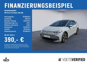 Volkswagen ID.3 Pro Move 150 kW LED+RearView+ACC+SHZ+PDC
