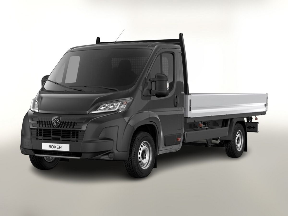Peugeot Boxer Pritsche 435 AT L4 AHK CarPlay VisibP ERad Gewerbeleasing Leasing