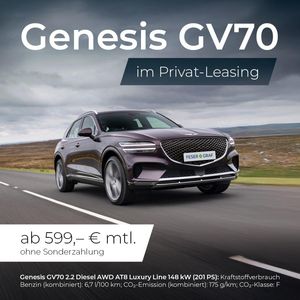 Genesis GV70 🔥2.2 AWD Luxury Line🔥Top-Leasing! Ohne Anzahlung!🔥 Leasing
