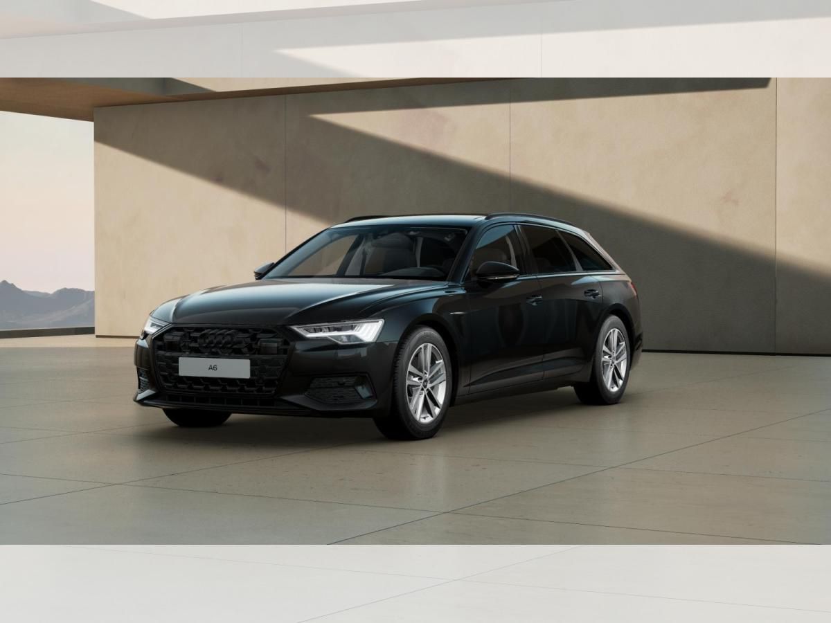 Audi A6 Avant Advanced 40 TDI, Pano, Matrix-LED, Optikpaket Schwarz, Leder, Kamera, 8-Fach bereift Leasing