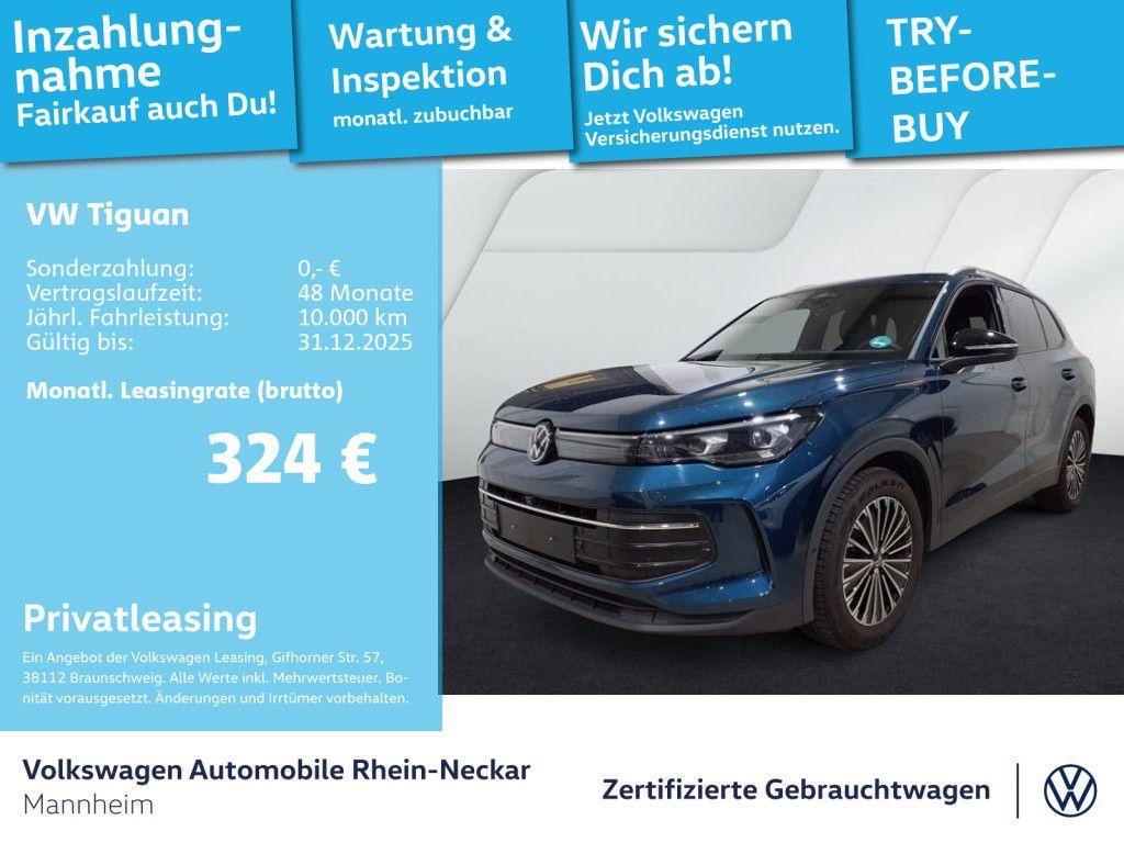 Volkswagen Tiguan 1.5 eTSI GOAL DSG Navi AHK Kamera uvm Leasing