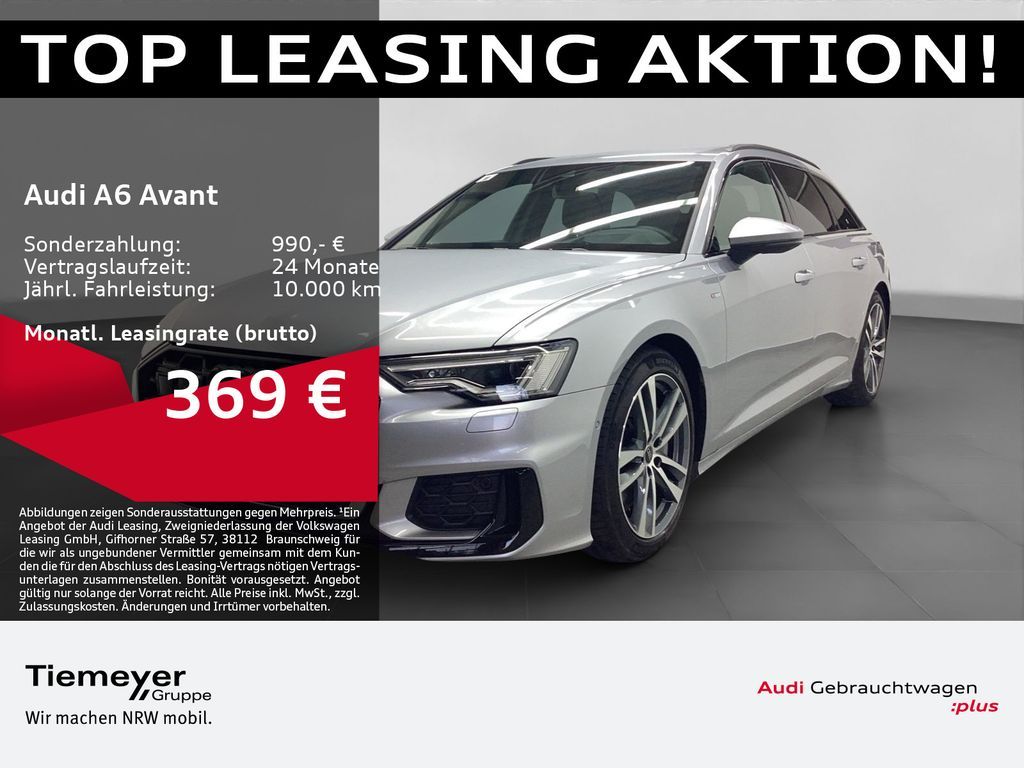 Audi A6 Avant 50 TFSIe Q 2x S LINE MATRIX HuD 360 ASS Leasing