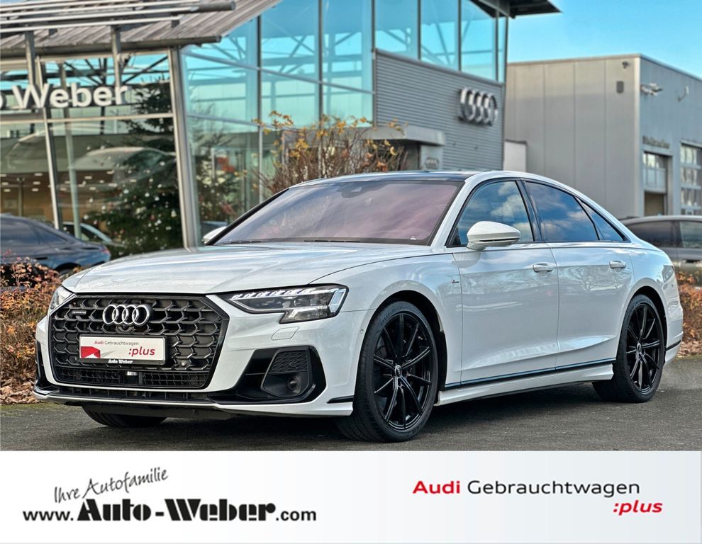 Audi A8 60TFSI qu. S LINE BLACK PANO B&O ADV. CARBON Leasing