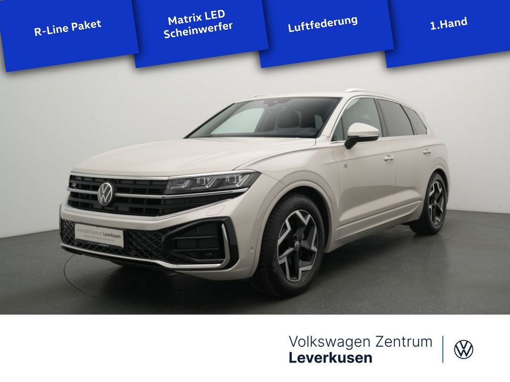 Volkswagen Touareg R-Line MATRIX AHK LEDER LUFT SITZBELÜ Leasing