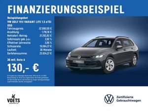 Volkswagen GOLF VIII VARIANT LIFE 1.5 eTSI DSG LED+NAVI+AHK