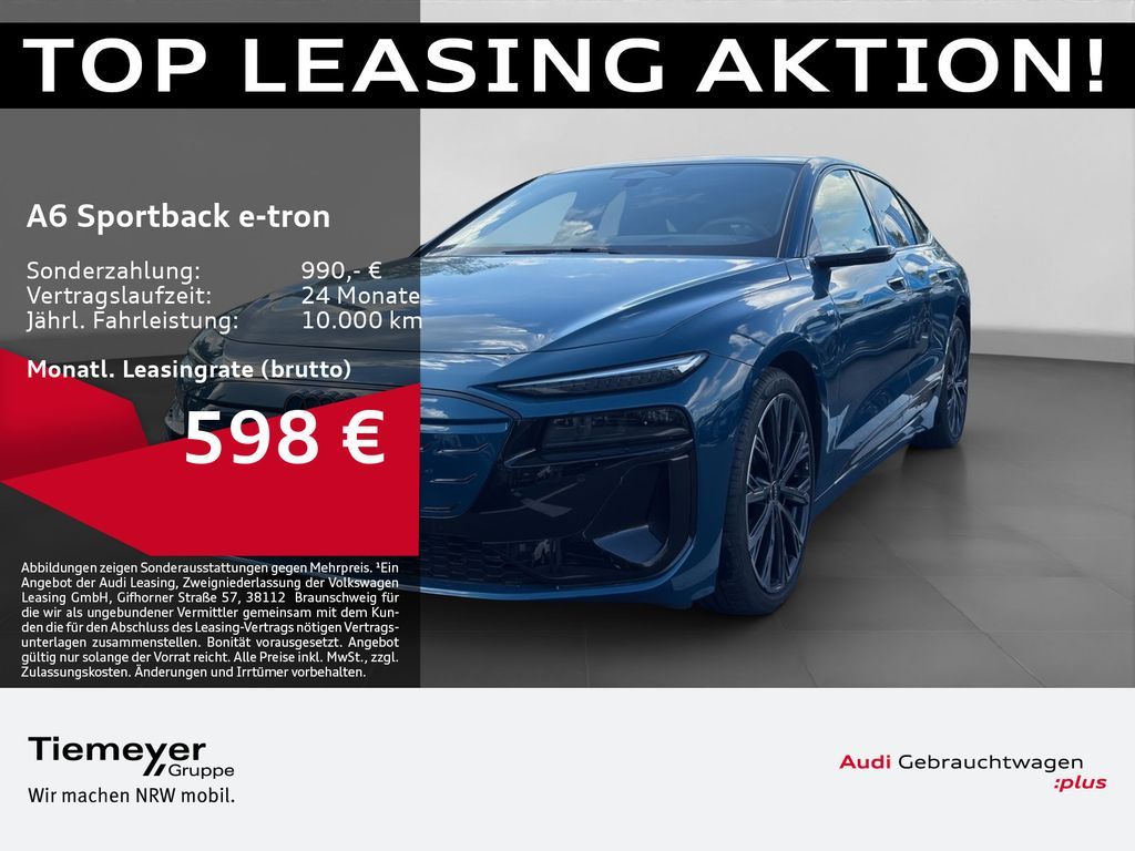 Audi A6 Sportback e-tron S LINE EDT ONE PANO 360 HuD Leasing