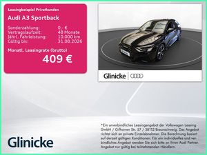 Audi A3 Sportback 45 TFSIe S line Matrix LM 18" Navi