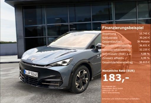 Cupra Tavascan VZ 250 KW (340 PS) / 77 KWh / 4Drive 5dr Kauf