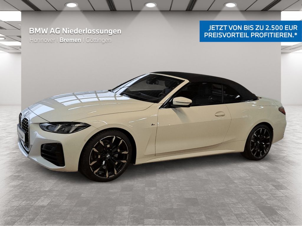 BMW 420i Cabrio M Sport LiveCockpitProf Kamera HiFi Leasing