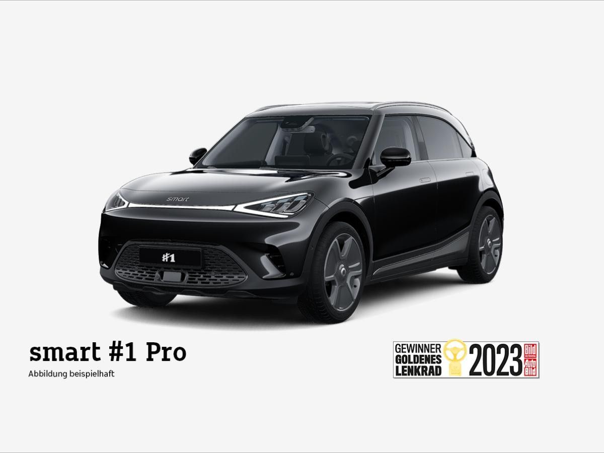 smart #1 Pro ⚡(Pano/Navi/LED/360°/19Zoll) Leasing