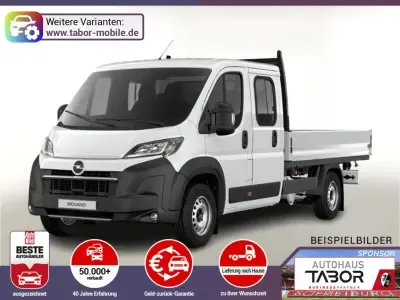 Opel Movano Pritsche DoKa 35+ AT8 L4 AppleC Kam Leasing