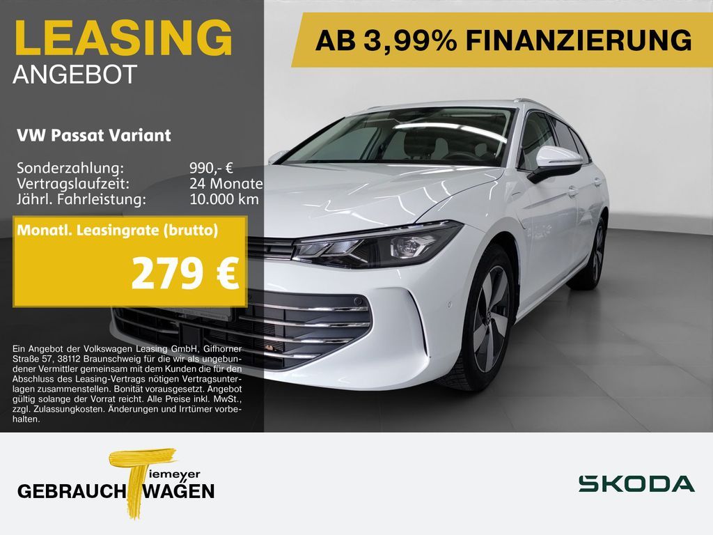Volkswagen Passat Variant 1.5 TSI eHybrid BUSINESS LM17 NAV Leasing