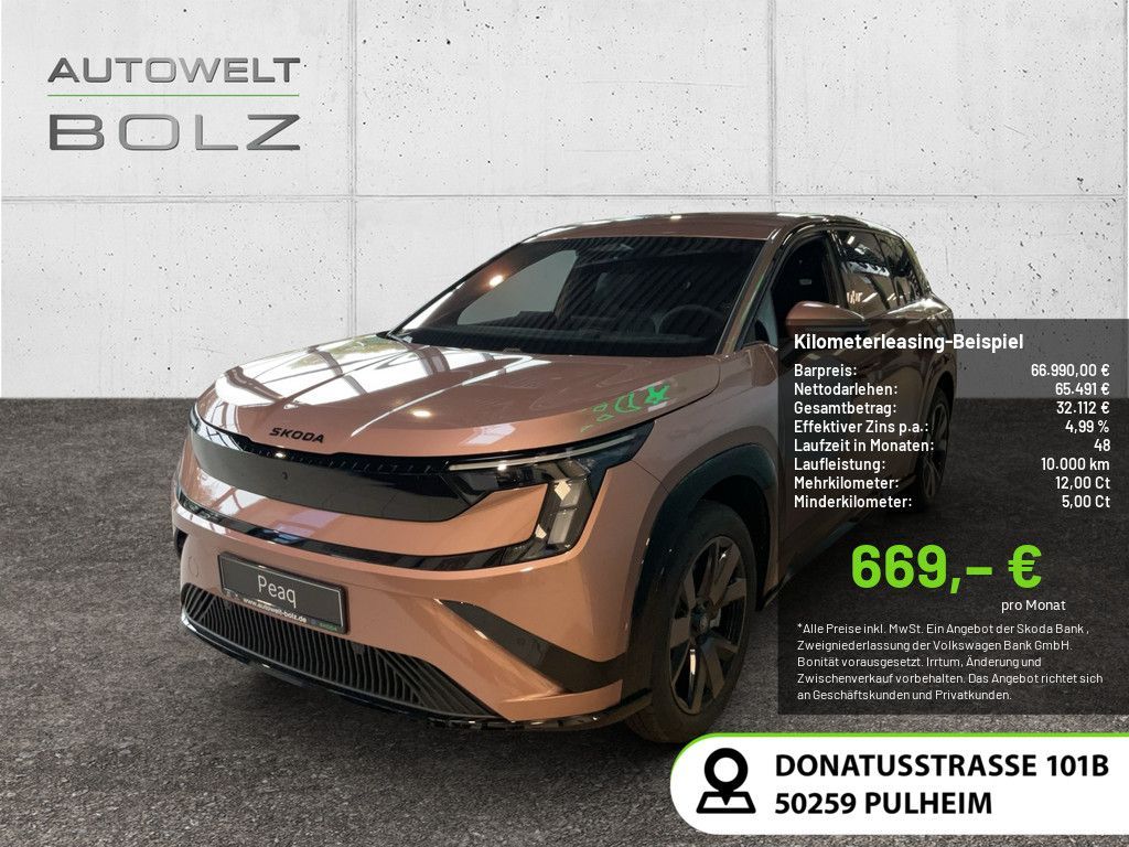 Skoda Peaq 90x Sportline SHZ ACC LED 7-SITZER NAVI AHK Leasing