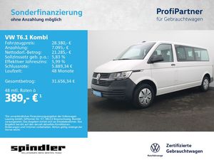 Volkswagen T6.1 Kombi LR / 9-Sitze, Navi, App-Connect, AHK