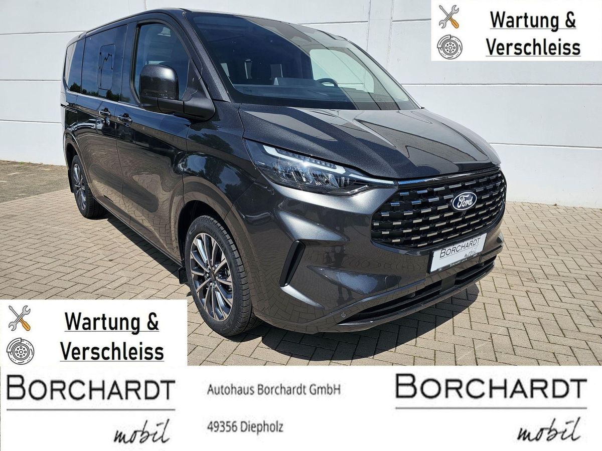 Ford Tourneo Custom Titanium X*Pano*Exklusiv*AHKs**Wartung & Verschleiss*Schiebet.el*dig.Spiegel*sofort* Leasing
