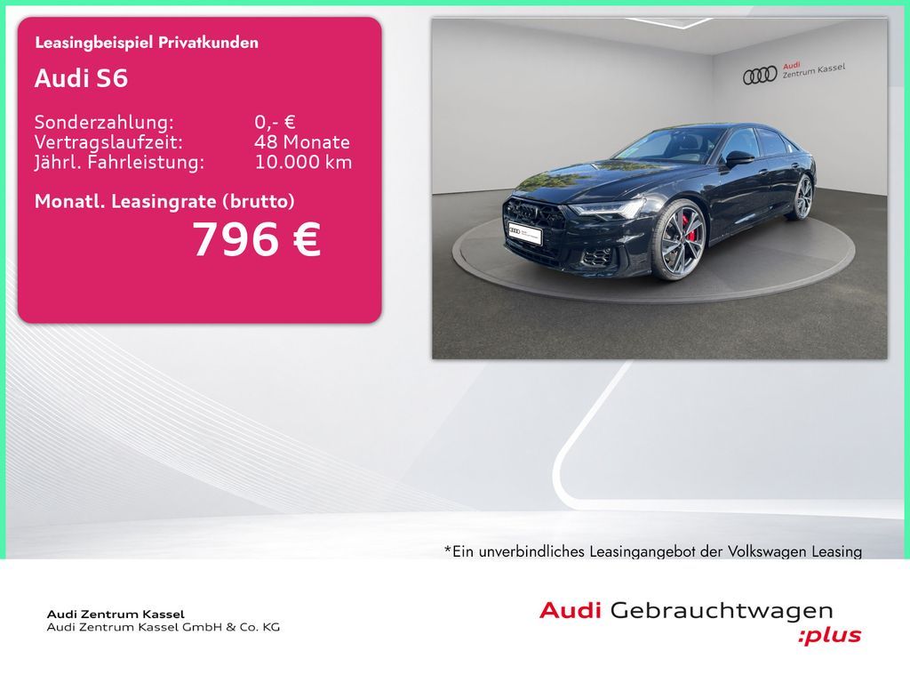 Audi S6 Lim. 3.0 TDI qu. Matrix B&O Pano Alcantara Leasing