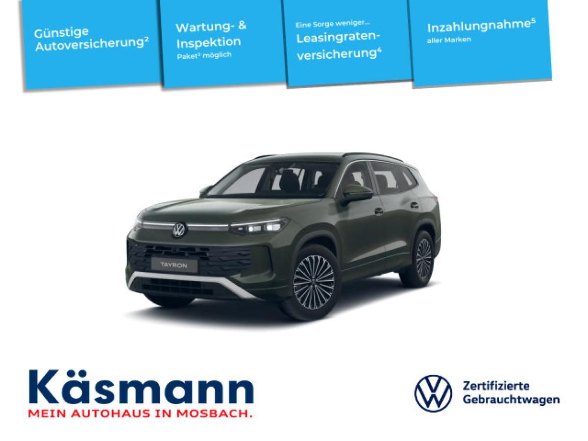Volkswagen Tayron Life 2.0TDI 4M HD-MATRIX AHK HUD 360 ALLWETTERREIFEN 5J.GARANTIE Leasing