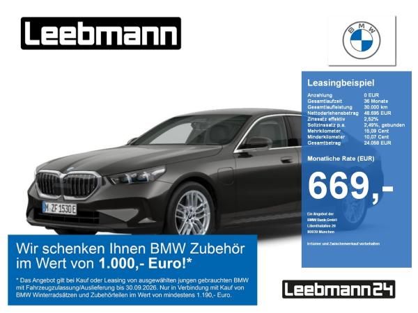 BMW 550 550e xDrive Lim. SitzLüft Finanzierung ab 2,49% Leasing