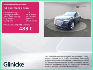 Audi Q4 Sportback 45 e-tron LED AHK Standklima 360°