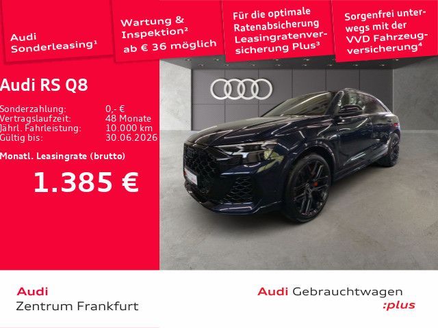 Audi RSQ8 Quattro tiptronic B&O HuD PANO AHK MATRIX Leasing