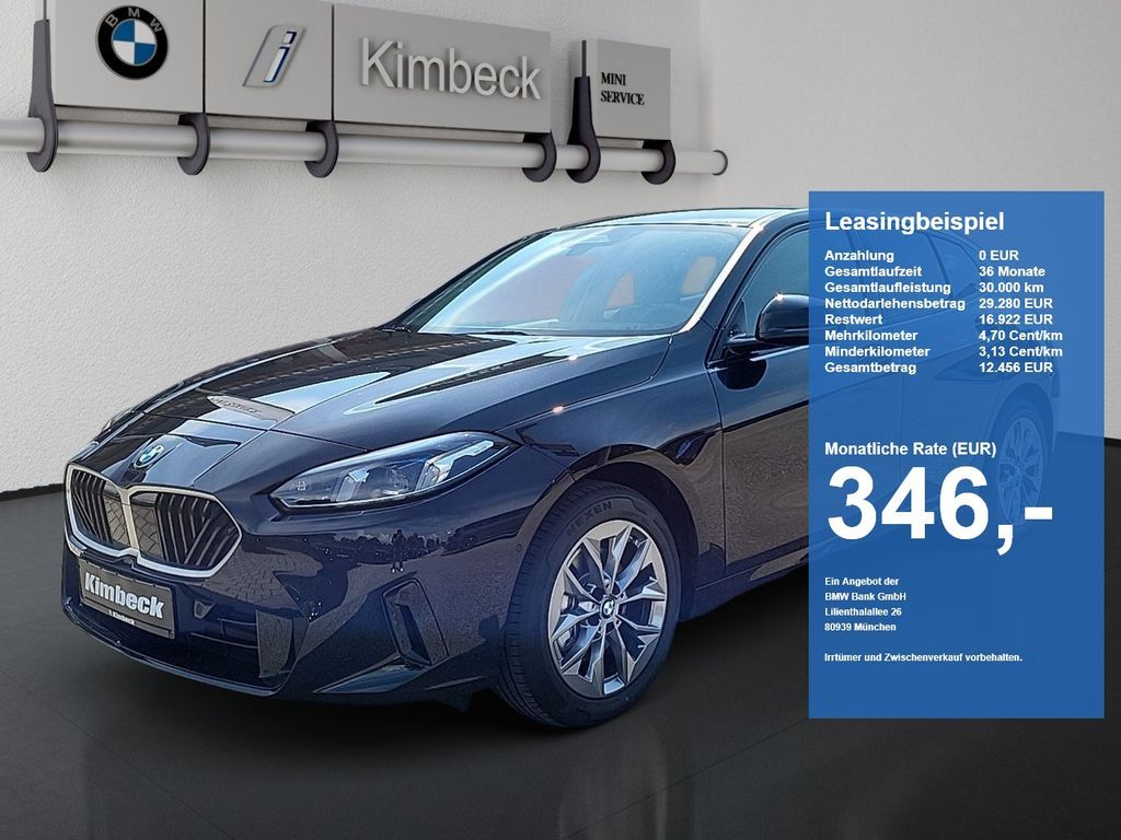 BMW 116 LED DrivingAss ParkAss KeyLess Navi WireLess Leasing