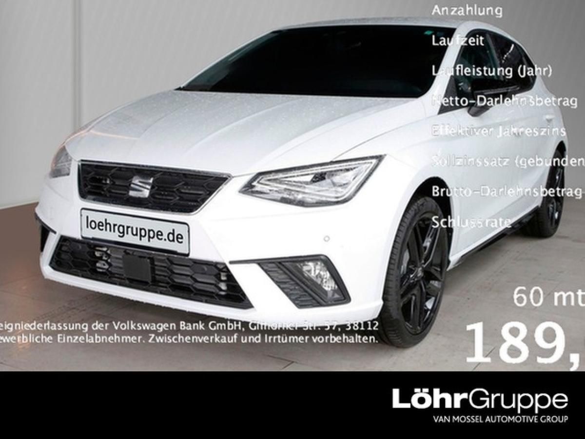 Seat Ibiza FR Black Edition 1.0 TSI-7-Gang-DSG SAL Leasing