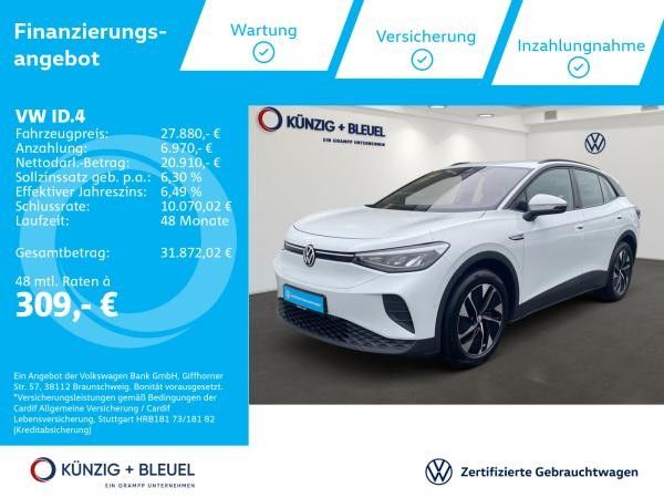 Volkswagen ID.4 Pro Performance +WÄRMEPUMPE+KAMERA+ Leasing