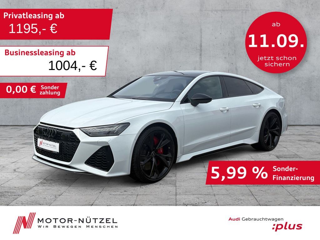 Audi RS 7 Sportback TFSI QU MATRIX+HuD+B&O+PANO+360° Leasing