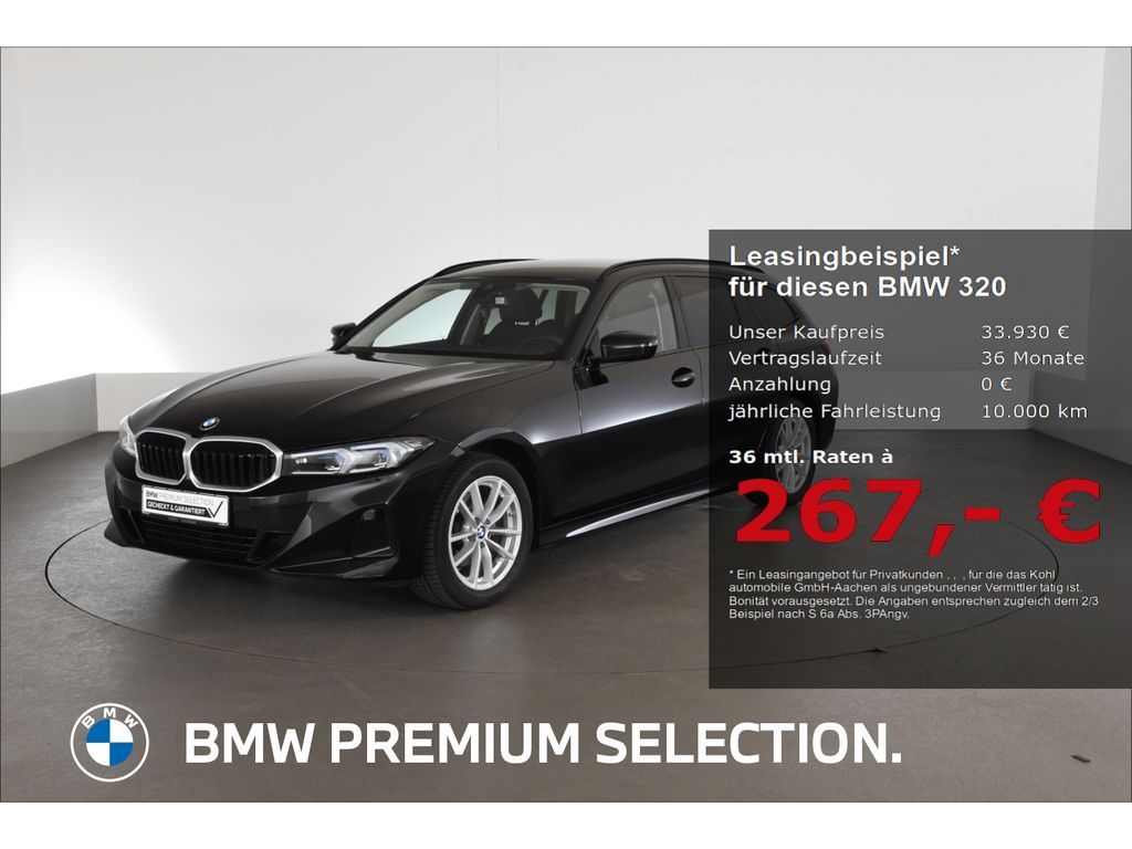 BMW 320 i Touring Anhängerkupplung Akustikverglasung Leasing