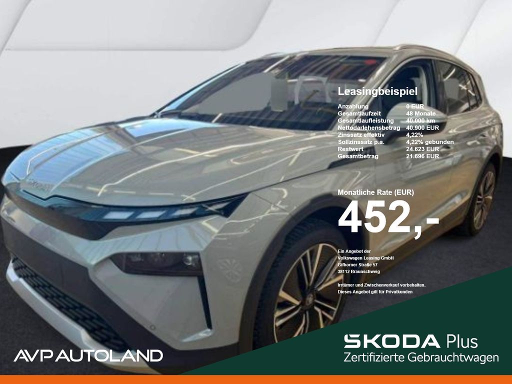 Skoda ELROQ 85 LOFT AHK | MATRIX Leasing