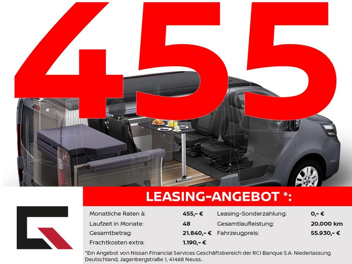 Nissan Primastar SEASIDE Revotion/Dethleffs dCi170 DCT nur noch 2x ! Leasing