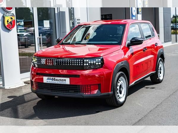 Fiat Grande Panda Elektro RED - TEMPOMAT LED PDC APPLE ANDROID Leasing